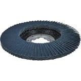 Bosch X-LOCK Fächerscheibe X571 Best for Metal, Ø 125mm, K120, Schleifscheibe Bohrung 22,23mm, abgewinkelt