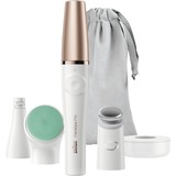 Braun FaceSpa Pro 913 Gesichtsepilierer/-bürste, Epiliergerät weiß/bronze
