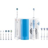 Braun Oral-B Mundpflege-Center OxyJet + Smart 5000 weiß/hellblau