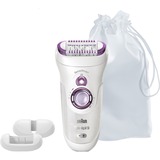Braun Silk-épil 9-700 SensoSmart, Epiliergerät weiß/violett