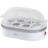 Clatronic Eierkocher EK 3497 weiß/silber, 400 Watt, für 6 Eier
