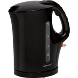 Clatronic WK 3462, Wasserkocher schwarz, 1 Liter