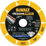DEWALT Diamanttrennscheibe Extreme Metal DT40252, Ø 125mm Bohrung 22,23mm