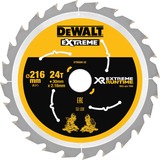 DEWALT Kreissägeblatt XR EXTREME RUNTIME DT99568, Ø 216mm, 24Z Bohrung 30mm, für Akku-Paneelsägen