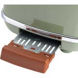 DeLonghi Icona Vintage CTOV 2103.GR, Toaster grün