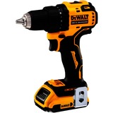 DeWALT Akku-Bohrschrauber DCD708D2T, 18Volt gelb/schwarz, T STAK-Box, 2x Li-Ion-Akku 2,0 Ah