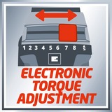 EINHELL Akku-Bohrschrauber TE-CD 18 Li E - Solo rot/schwarz, ohne Akku und Ladegerät
