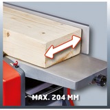 EINHELL Stationäre Hobelmaschine TC-SP 204, Elektrohobel rot, 1.500 Watt