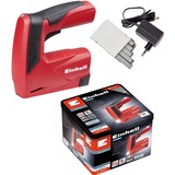 Einhell Akku-Tacker TC-CT 3,6 Li, Elektrotacker rot/schwarz, Li-Ionen Akku 1,3Ah