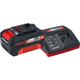 Einhell Power-X-Change Starter-Kit 18Volt 4Ah, Ladegerät schwarz/rot, Akku + Ladegerät