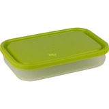 Emsa CLIP & GO Lunchbox XL, Lunch-Box grün/transparent, mit Einsätzen