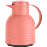 Emsa Isolierkanne Samba Wave, Quick Press-Verschluss koralle, 1 Liter