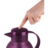 Emsa SAMBA Isolierkanne, 1 Liter aubergine, QUICK PRESS Verschluss