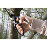 Fiskars Bypass-Gartenschere "Elegance" P44 schwarz/orange