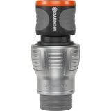 GARDENA Premium Schlauchverbinder 19mm (3/4"), Schlauchstück grau/silber