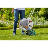 GARDENA Schlauchwagen CleverRoll M Metall grau/orange