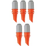 GARDENA Sprühdüse 360° grau/orange, 5 Stück