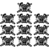 GARDENA Tropfsystem Kreuzstück 4,6mm (3/16"), Verbindung grau, 10 Stück