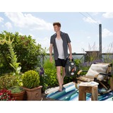 GARDENA city gardening Terrassen-Schlauchbox, Schlauchtrommel grau, 10 Meter