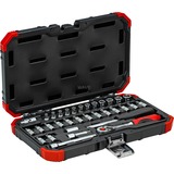GEDORE Red Steckschlüssel-Satz 1/4", 33-teilig rot, mit Umschalt-Knarre, SW 4mm - 13mm