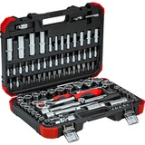 GEDORE Red Steckschlüssel-Satz 1/4" + 1/2", 94-teilig rot/schwarz, mit Umschalt-Knarren, SW 4mm - 32mm
