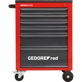 GEDORE Red Werkzeugwagen MECHANIC, 6 Schubladen rot/schwarz