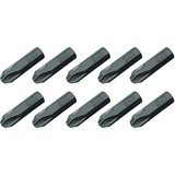 GEDORE Schraubendreher-Bit 1/4", PZ 1 10 Stück, Kreuzschlitz pozidriv