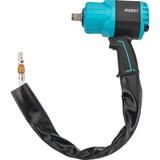 Hazet Flüsterschlauch 9040-013, 3/8", Druckluftschlauch schwarz, für HAZET Twin Turbo Schlagschrauber