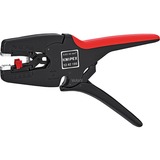 Knipex Automatische Abisolier-Zange "MultiStrip 10" 12 42 195 schwarz/rot, integrierter Drahtschneider
