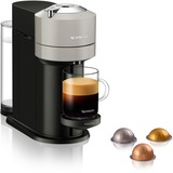 Krups Nespresso Vertuo Next & Aeroccino XN911B, Kapselmaschine hellgrau/schwarz