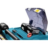 Makita Akku-Rasenmäher DLM432PT2, 36Volt (2x18Volt) blau/schwarz, 2x Li-Ion Akku 5,0Ah