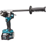 Makita Akku-Schlagbohrschrauber HP001GD201 XGT, 40Volt blau/schwarz, 2x Li-Ion XGT Akku 2,5Ah, MAKPAC