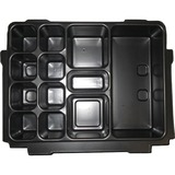 Makita Universaleinsatz für Kleinteile P-83674, Einlage schwarz, für MAKPAC Koffer