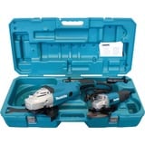 Makita Winkelschleifer-Set DK0052G (GA9020R + 9558NBR) blau/schwarz, 2.200 Watt