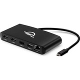 OWC Thunderbolt 3 mini Dock, Dockingstation schwarz, HDMI, USB, RJ-45