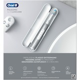  Oral-B Pulsonic Slim Luxe 4500 Reise-Edition, Elektrische Zahnbürste platin