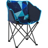 Portal Outdoor House Club 10700011600000, Camping-Stuhl dunkelblau/hellblau