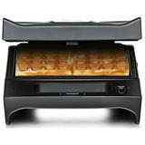 Rommelsbacher Multi Toast & Grill SWG 700 3-in-1 Max, Kontaktgrill schwarz/edelstahl, 700 Watt, mit 3 Platten-Sets