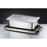 Rommelsbacher Warmhalteplatte WPR 305/E edelstahl/schwarz, 300 Watt