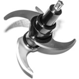 Rommelsbacher Zerkleinerer MZ 400  edelstahl/schwarz, 400 Watt, Glasbehälter 1 Liter