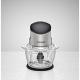 Rommelsbacher Zerkleinerer MZ 400  edelstahl/schwarz, 400 Watt, Glasbehälter 1 Liter
