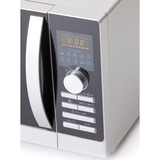 SHARP R843INW, Mikrowelle silber/schwarz