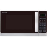 SHARP R-742INW, Mikrowelle silber