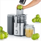Severin Entsafter ES 3570 edelstahl/schwarz, 800 Watt, Saftbehälter 1,1 Liter