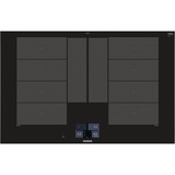 Siemens EX875KYW1E iQ700, Autarkes Kochfeld schwarz/aluminium, Home Connect