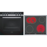 Siemens PQ521KA00 iQ500, Herdset edelstahl