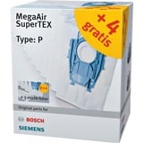 Siemens Staubsaugerbeutel MegaAir SuperTEX VZ123FP (12+3) Typ P 12 Stück + 3 Micro-Hygienefilter