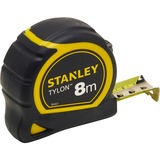 Stanley Bandmaß Tylon, 8 Meter schwarz/gelb, 25mm