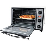 Steba Backofen mit Drehspieß und Umluft KB 27 U.2, Mini-Backofen weiß/schwarz
