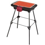 Tefal EasyGrill Red BG90F5, Elektrogrill schwarz/rot, 2.300 Watt, mit Standbeinen